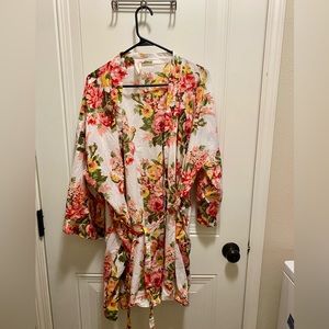 Bridal Handmade Robe Size XL